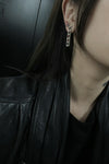 Parts of Four tablet earrings 5 groups, 34mm 1135-1-DA+SPL PPOF5